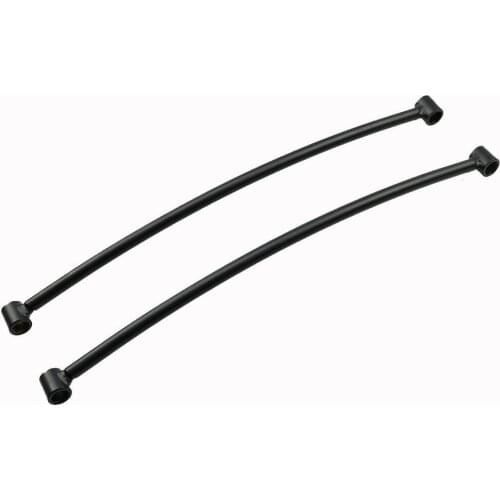 Black Rear Fender Rail Support Bracket Mount Holder Cruiser Cafe Old School VT