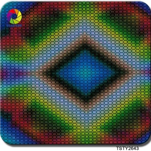 TSAUTOP Size 0.5m x20m Colorful carbon fiber water transfer printing film hydro dipping film hydrographics TS2643