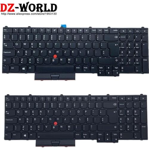 New Original NL Dutch Keyboard for Lenovo Thinkpad P51 P71 P50 P70 Laptop Teclado 01ER970 01HW260