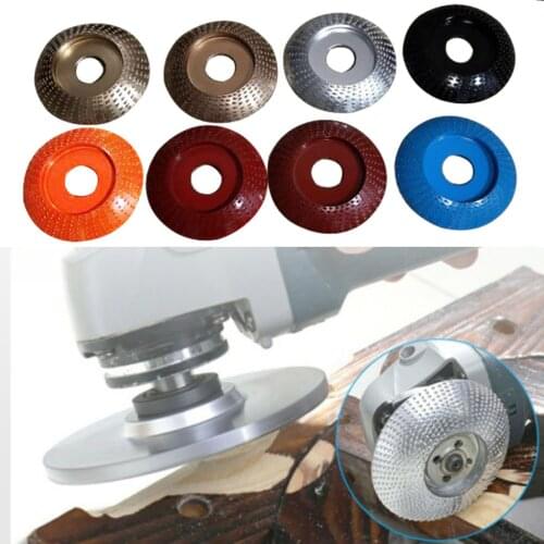 85x22mm Angle Grinder Grinding Wheels Wood Sanding Shaping Wheel Steel Arc Type Disc Rotary Tools Accessories