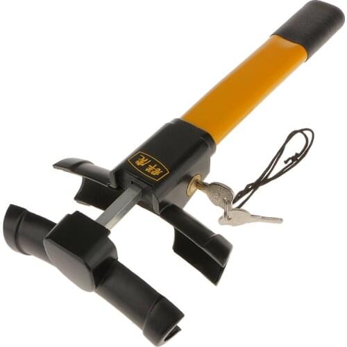 Universal Car Auto Steel Steering Wheel Lock Anti Theft Security Device anti theft steering wheel lock