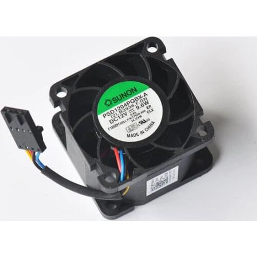 Adda PSD1204PQBX-A (2).B3936.F.GN DC12V 9.6W 4-wire 40x40x28mm For R210 0T705N 0N229R server inverter cooling fan