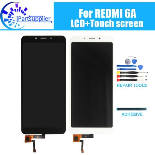 5.45 inch For Xiaomi REDMI 6A LCD Display + Touch Screen Digitizer 100% Tested LCD Screen+Touch for Xiaomi REDMI 6A