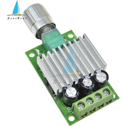 10A 12V-30V PWM DC Motor Speed Controller 12V 24V Adjustable Speed Regulator Dimmer Control Switch for Fan Motor LED Light