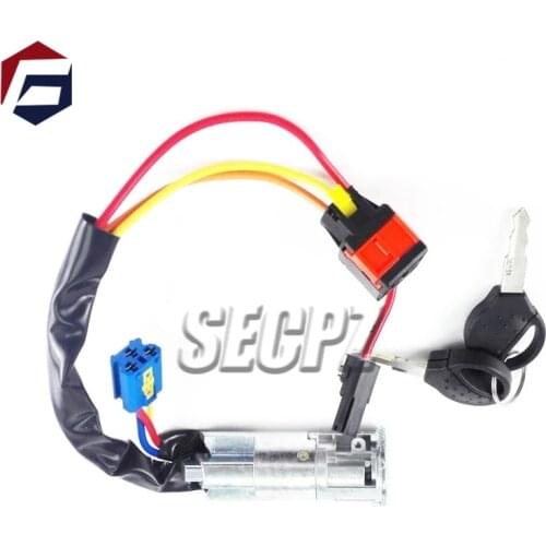 Car Ignition Lock Starter Switch Barrel With 2 Keys for Peugeot 206 Xsara Bnib Luv 4162PO