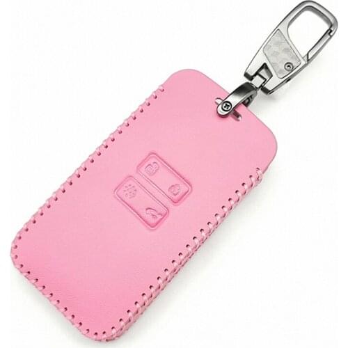 Car Cover Key Case Holder For Renault Megane Clio Logan Kadjar 1 2 3 Scenic Koleos 2021 Styles Keychain Card Accessories Shell