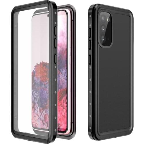 For Samsung Note 20 20 Ultra S10 S20 Plus Case Diving Swim IP68 Waterproof Dust-proof Clear Covers For Samsung S20 Ultra Coque