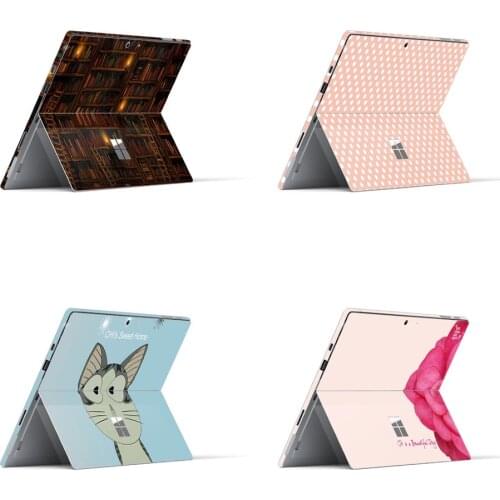 For Micro Surface Pro7 skin sticker for surface pro 7 Back Full Decal Tablet notebook vinyl Sticker for surface pro 7 skin