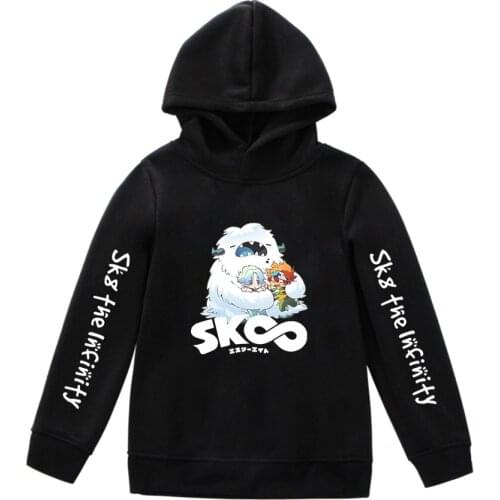 Cosplay SK 8 Infinity Costume Hoodie 3D Print Costume Jacket Hoodie Pullover Sweatshirt Halloween kids Pullover Jersey Tops