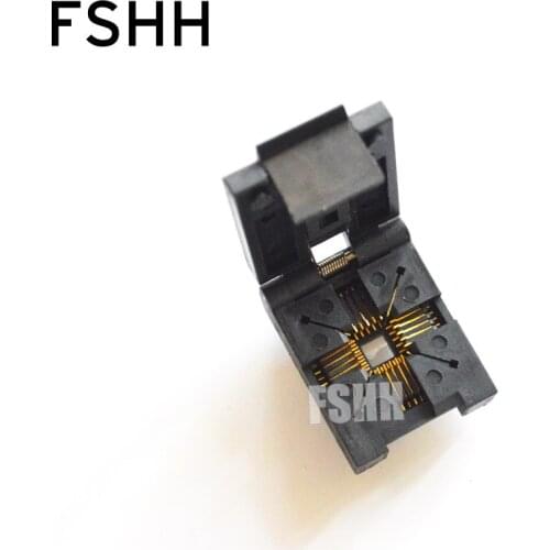 LCC24 LCC-24 Burn-in Socket PLCC24 IC Test Socket/IC Socket(Flip test seat)