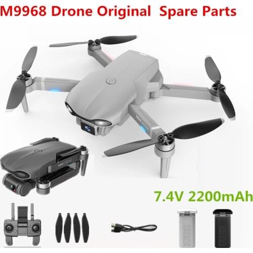 M9968 GPS Drone Original Accessories 7.4V 2200mAh Battery Propeller Blade USB Line Accessories For M9968 Dron Spare Parts