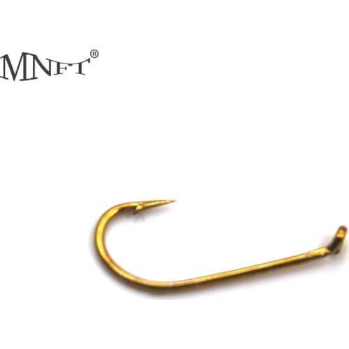 MNFT 100Pcs 8# High Carbon Steel Fly Fishing Hook Crank Hook Barbed Carp Fishing Accessories Abrasion Resistance Hard