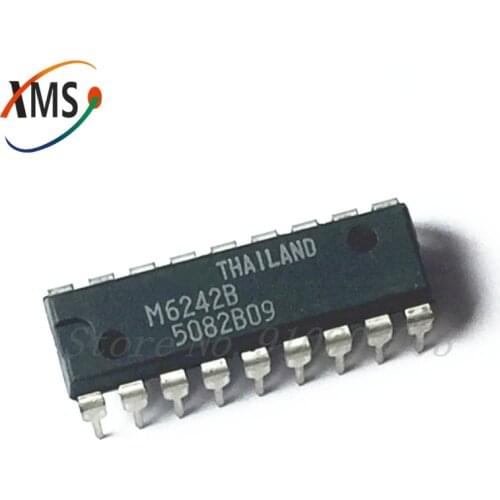 5pcs MSM6242B DIP18 M6242 DIP M6242B DIP-18