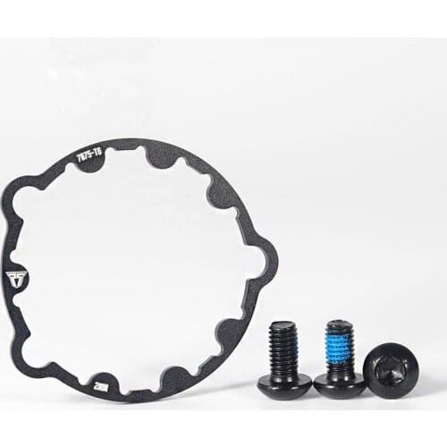 New product PASS QUEST bike chainwheel Flat Washer 1.6/2/2.5mm MTB bicycle GXP crankset eccentricity Washer