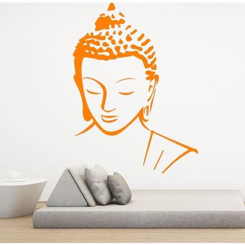 Religion Buddha Pattern Wall Decal Sticker Living Room Sofa Background Decor Art Mural Wallpaper Bedroom Removable Decals G972