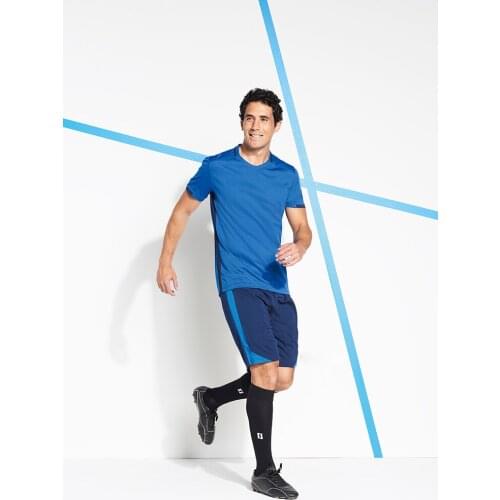 Shorts with contrast Olimpico model