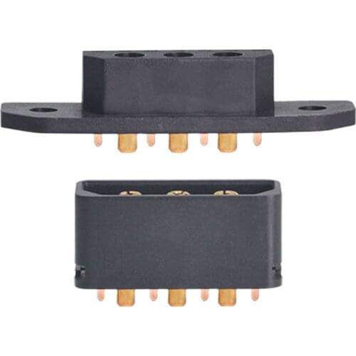 4PCS Amass ICM150S17PB High Current Power Battery Plug Male Female Bullet Connector 20A Parts DIY for RC Aircraft Drone