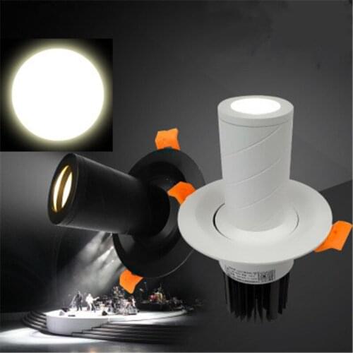 Led Spotlight 3W/5W/7W/10W/12W AC5-265V Bar KTV Bar Round LED Ceiling Light Indoor Lighting
