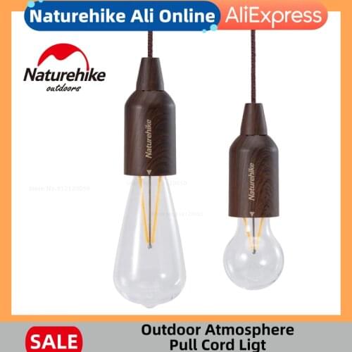 Naturehike Outdoor Atmosphere Light Glamping Pull Cord Light Exquisite Camping Tent Light Star Wire Rechargeable Waterproof USB