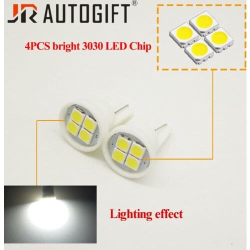 1000X T10 194 168 4smd bright 3030 LED White Parking indicator Bulb Auto Wedge Clearance Lamp License plate Light Car Styling