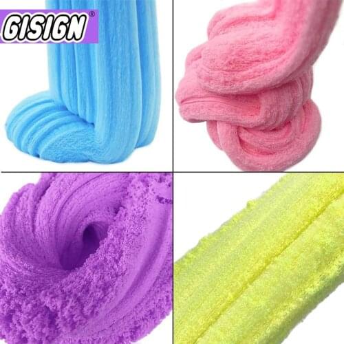 2020 Snow Cloud Slime Fluffy Magic Glue For Mud Slime Supplies Polymer Clay Slimes Cloud Kit Plasticine Kids Toys