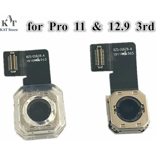 3Pcs Back Camera Flex for iPad Pro 11 2018 Pro 12.9 inch 3rd 2018 A2014 Big Rear Back Camera Flex Cable Ribbon Replacement Parts