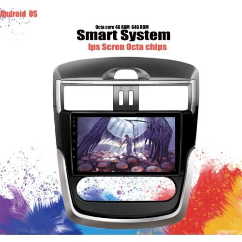 8 core Android 10.0 6+128G Car DVD Player Head Unit GPS Navigation For Nissan Tiida Versa 2011-2017 Radio Tape recorder Stereo