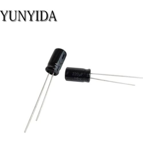 Aluminum electrolytic capacitor 16V 330UF 6*11MM 20PCS