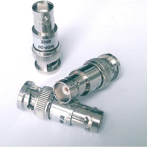 3W BNC attenuator 1db,,3db.5dB,6db.10db.15db.20db.30db,40db DC-6GHz 50ohm