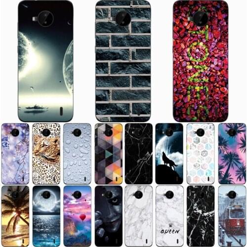 For Nokia C10 for Nokia C20 Case Wolf Silicon TPU Fundas for Nokia C20 Plus Cat Animal Shell Bag Housing Phone Cases