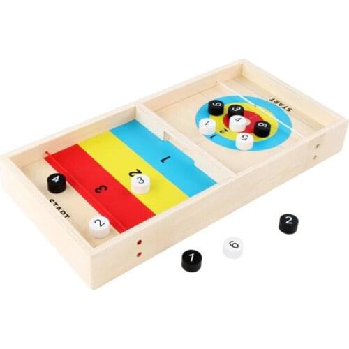 Children Strategy Game Ice Arc Ball Game Sports Baby Hand Eye Coordination Action parent-child Interaction Kids Wooden Toys