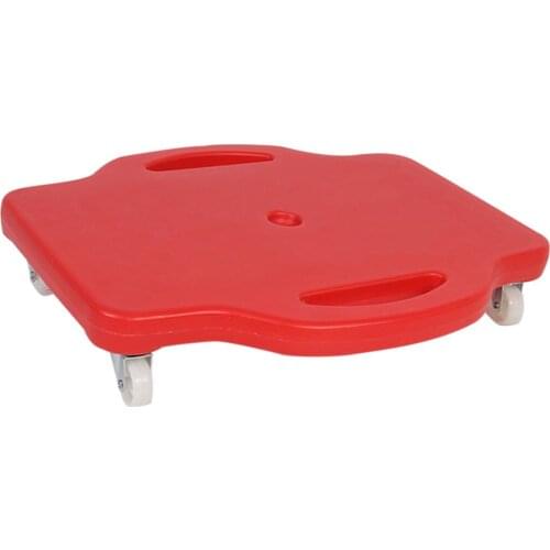 Children Scooter Board Handled Scooter Seat With Swivel Casters Plastic Scooter Board Safety Outdoor Toy For Children