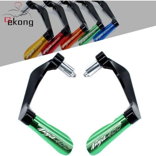 For KAWASAKI NINJA400 NINJA 400 2018 2019 2020 Motorcycle CNC Handlebar Grips Brake Clutch Levers Guard Protector