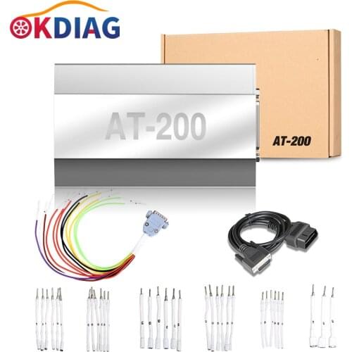 For BMW AT-200 AT200 V1.8.5 ECU Programmer & ISN OBD Reader Support MSV90 MSD85 MSD87 B48 ECU Data Reading