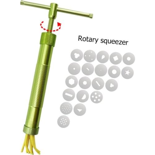 Making Clay Extruders Fondant Cake Baking Tools Clay Sugar Paste Extruder Sculpture Machine Gun Kitchen Cake Tools