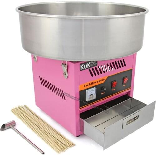Electric cotton candy making machine cotton candy machine Fully automatic electric cotton candy machine for commercial stalls