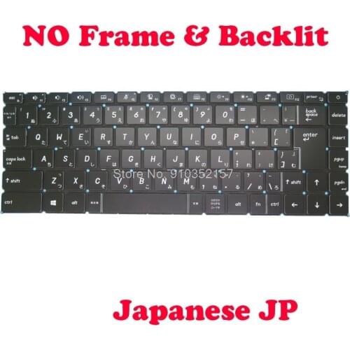 Laptop 16S3 Keyboard For MSI Modern 15 A10M A10RAS A10RBS Prestige 15 10th A10SC P15 MS-16S3 Japanese JP NO Frame & Backlit