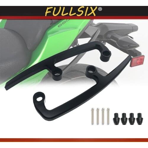 Motorcycle Rear Grab Bars Rear Seat Pillion Passenger Grab Rail Handle For Kawasaki Z650 z650 2017 2018 Accessories