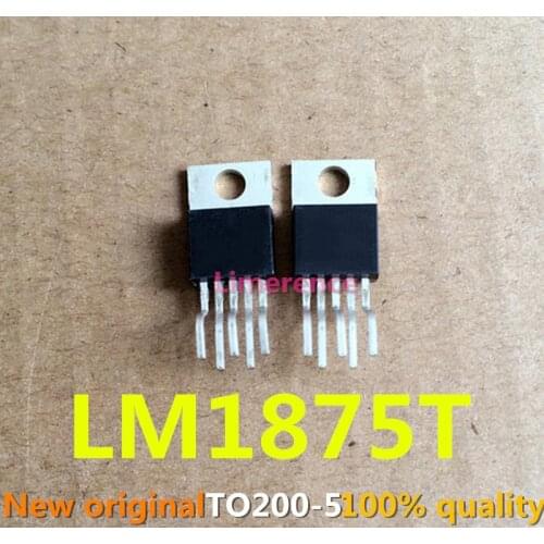 10PCS LM1875T TO220 LM1875 TO-220-5 New and Original IC Chipset Support recycling all kinds of electronic components