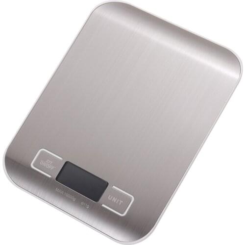 1g-10kg Digital LCD Electronic Scales Stainless Steel Kitchen Household Food Baking Cooking Weighing Scales Measure Tools