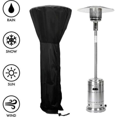 Oxford Cloth Dust Cover Heavy Duty Waterproof Gas Pyramid Patio Heater Cover Outside Furniture Protector All-Purpose Covers
