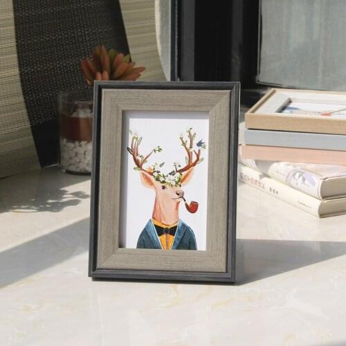 Nordic Photo Frame Ps Picture Frame for Photo Cadre Decoration Murale Pour Salon Home Decoration Chritmas Gift for Frineds Foto