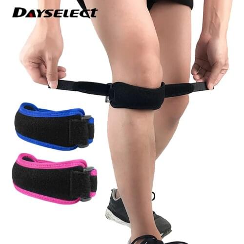 1pcs Adjustable Knee Patellar Tendon Support Strap Band Knee Support Brace for Running basketball volleyball Sports Kneepad