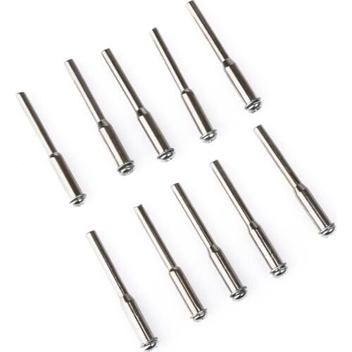 10PCS Abrasive Mandrel 3mm Polishing Wheel Mandrels Cut-off Wheel Discs Holder for Rotary Dremel Tool Dremel Accessories