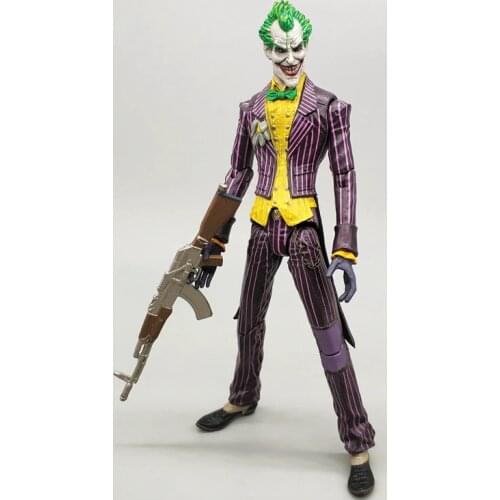 17cm High Arkham Asylum New 52 Clown Pvc Makes The Unrighteous Alliance Toy Doll Birthday Present
