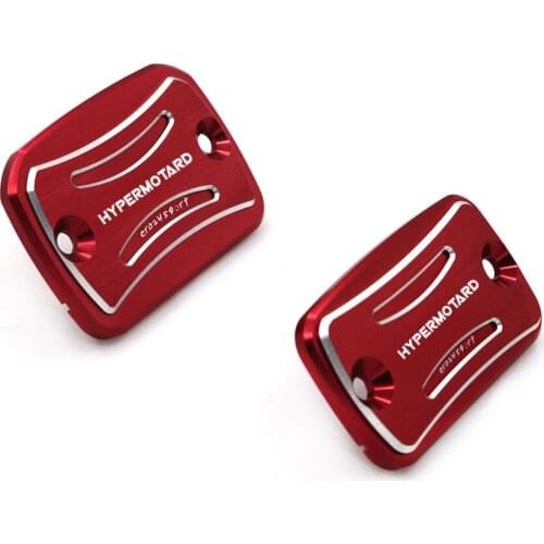 2020 For DUCATI Hypermotard 796 2010-2012 Scrambler 1100 Front Brake Clutch Fluid Reservoir Cover Motorcycle Black Red