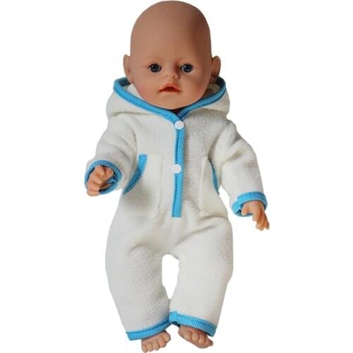 9 styles handmade clothes fit 43cm baby doll and 18inch American doll clothes accessories Christmas gift