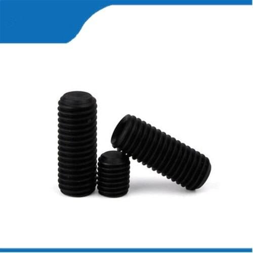 Free shipping 30PCS-M5*3/4/5/6...30 DIN916 12.9 Grade Screw / Female End Screw / Machine / Top Wire / Headless Screw