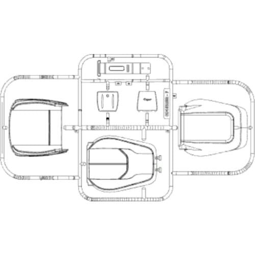 Capo SIXER 1:6 Jimny Samurai J15828R-F 1 pcs RC Crawler option upgrade parts