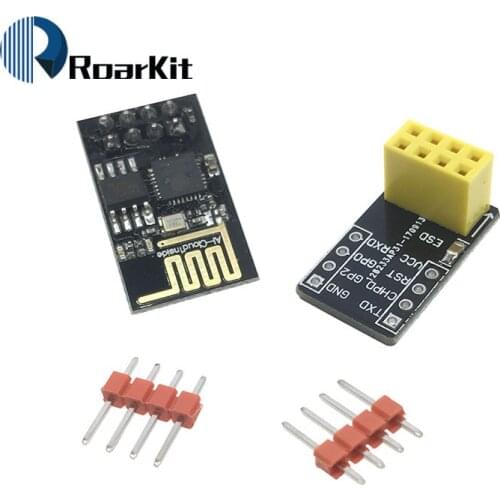 For ESP-01 Esp8266 ESP-01S Model Of The ESP8266 Serial Breadboard Adapter board To WiFi Transceiver Module Breakout UART Module